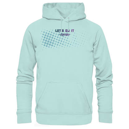 Let's Do It, Dots Cyan - Organic Basic Hoodie