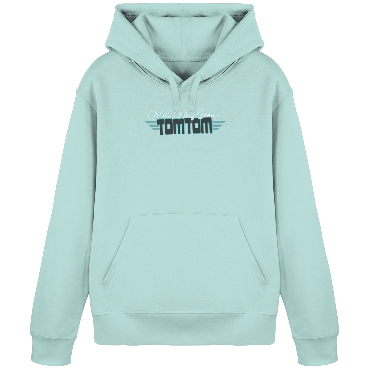 Magic Crossing, Cyan - Organic Basic Hoodie