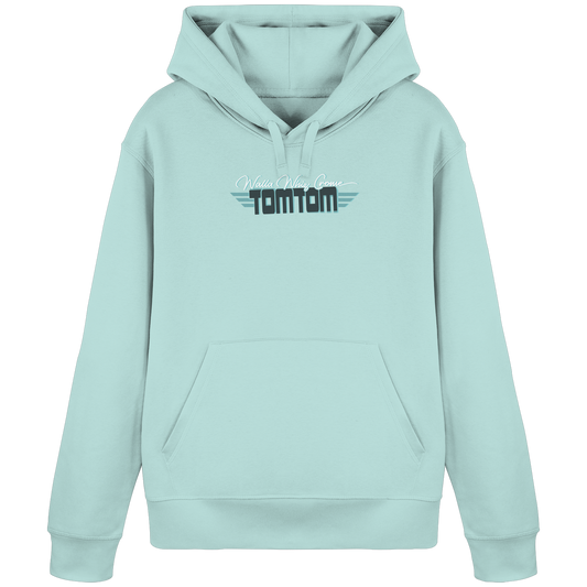 Magic Crossing, Cyan - Organic Basic Hoodie