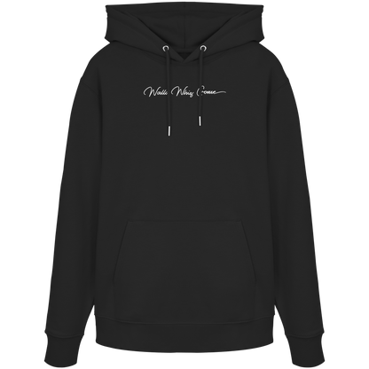 Strong Mare, Black - Organic Hoodie