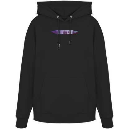 Funride Mode On, Black - Organic Hoodie