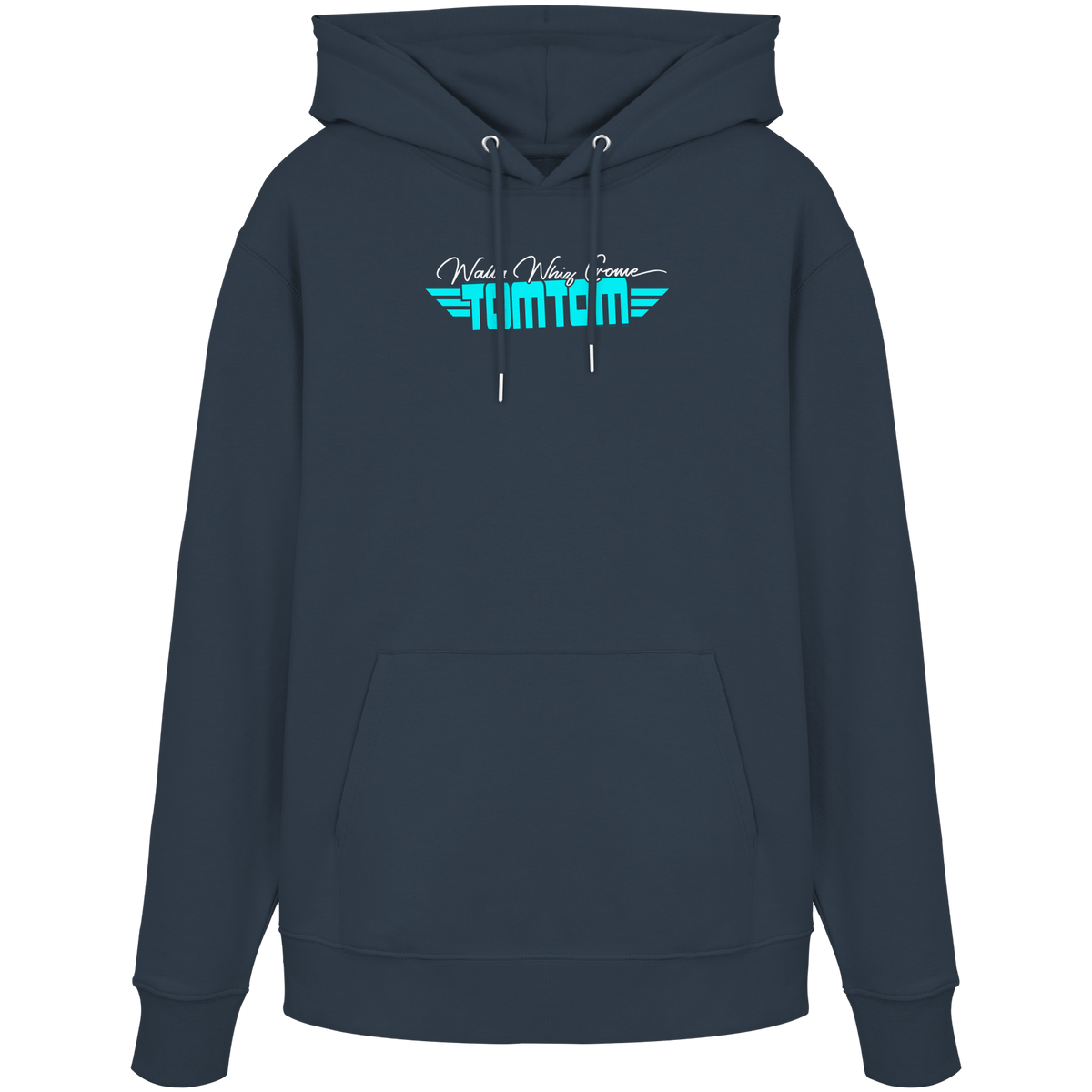 Enjoy The Ride, Navy - Organic Hoodie
