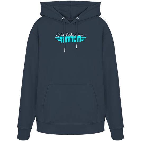 Enjoy The Ride, Navy - Organic Hoodie