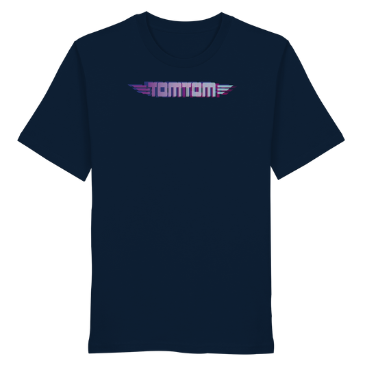 Funride Mode On, Navy - Organic Shirt