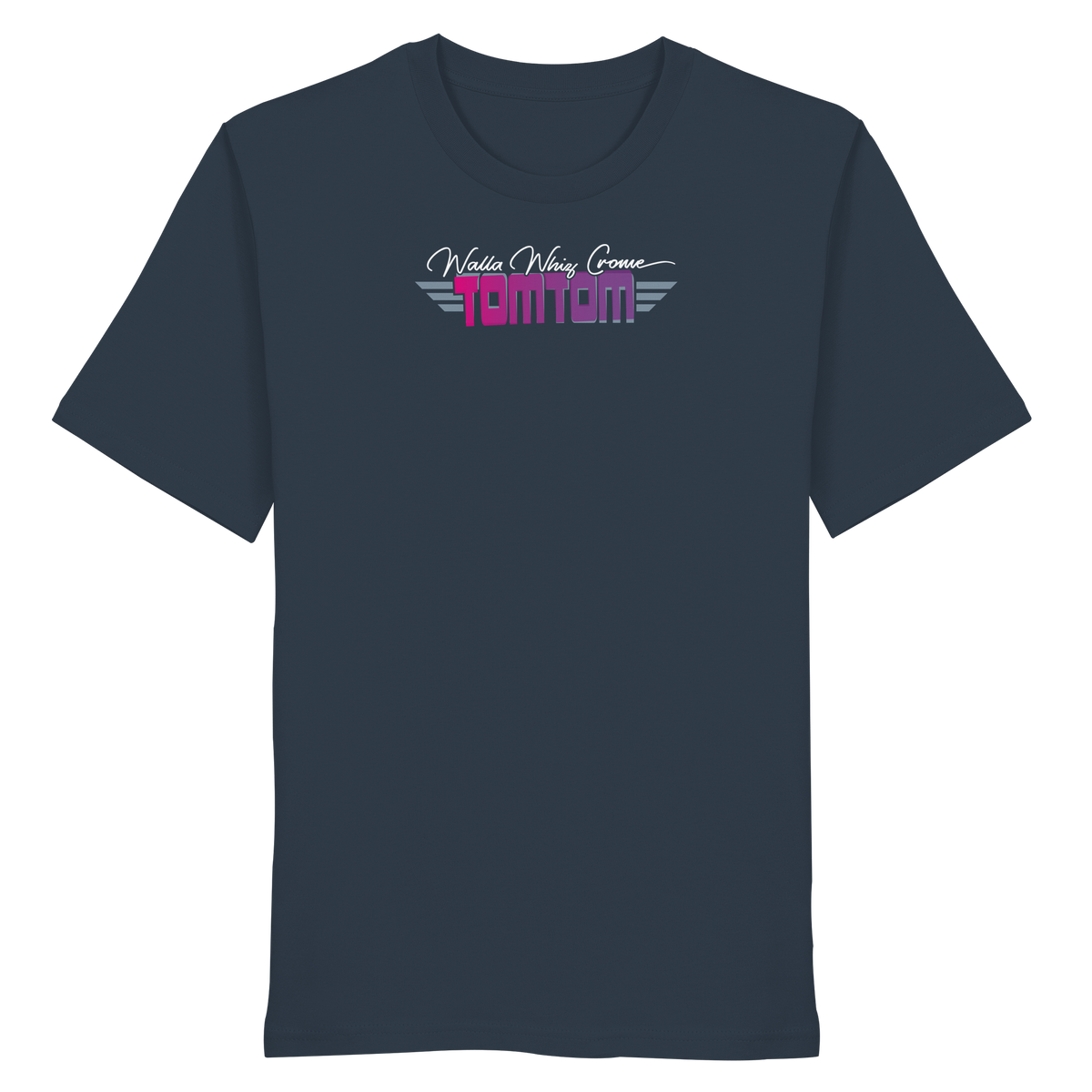 Beware Funrider Crossing, Blue Grey - Organic Shirt