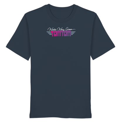 Beware Funrider Crossing, Blue Grey - Organic Shirt