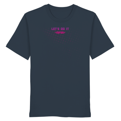 Let's Do It, Dots Navy - Organic Shirt
