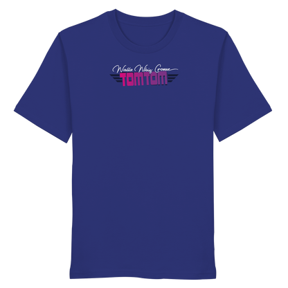 Beware Funrider Crossing, Blue - Organic Shirt