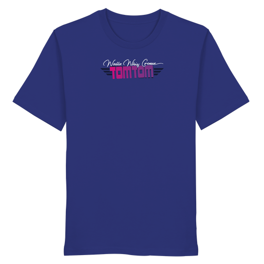 Beware Funrider Crossing, Blue - Organic Shirt