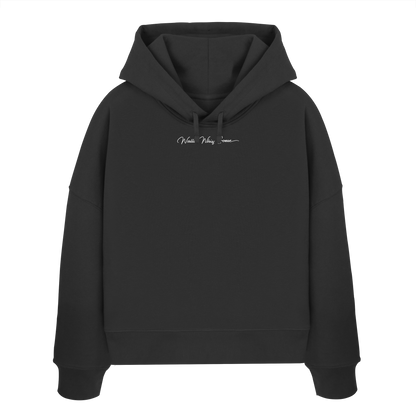 Strong Mare Pink - Women's Organic Boxcut Hoodie