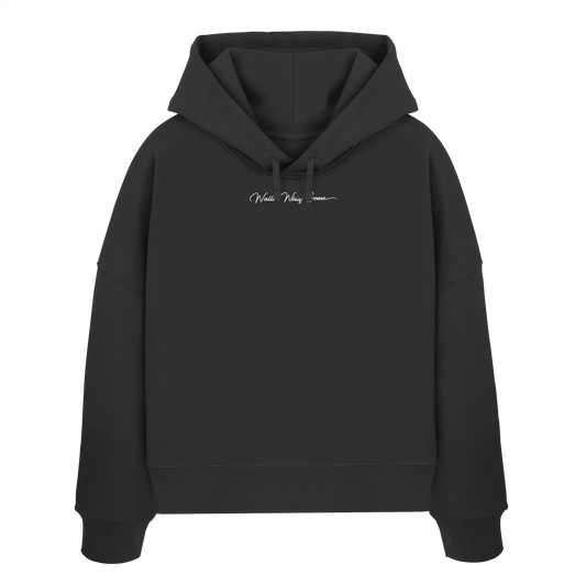 Strong Mare Pink - Women's Organic Boxcut Hoodie