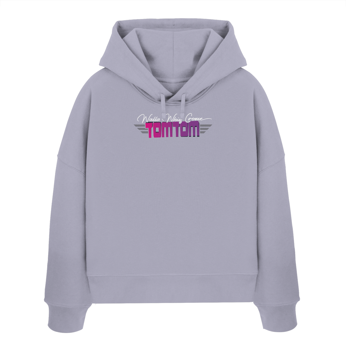 Funride Funride, Purple - Women's Organic Boxcut Hoodie