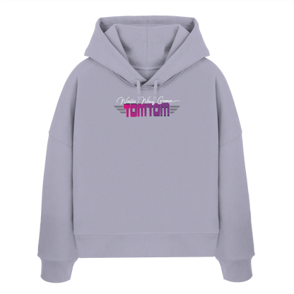 Funride Funride, Purple - Women's Organic Boxcut Hoodie