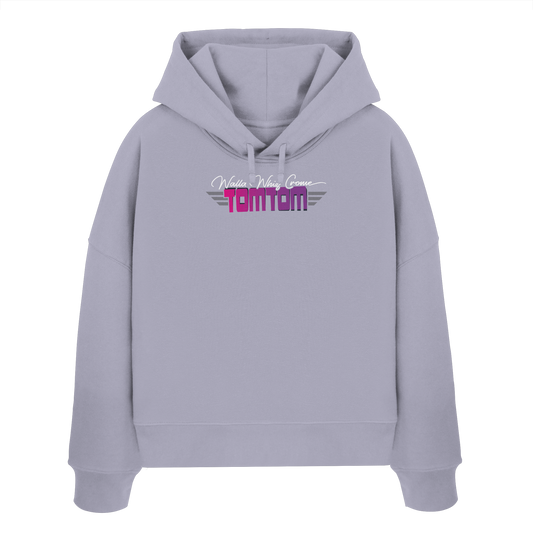 Funride Funride, Purple - Women's Organic Boxcut Hoodie