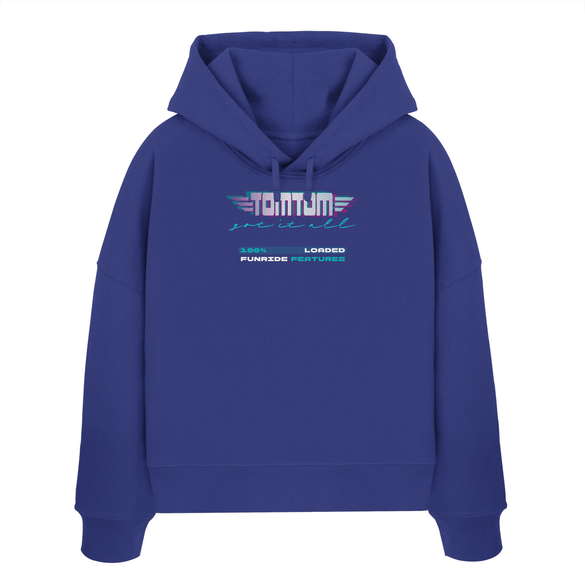 Funride Features - Womens Organic Boxcut Hoodie