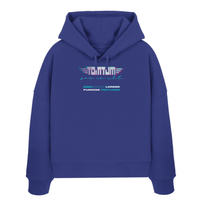 Funride Features - Womens Organic Boxcut Hoodie