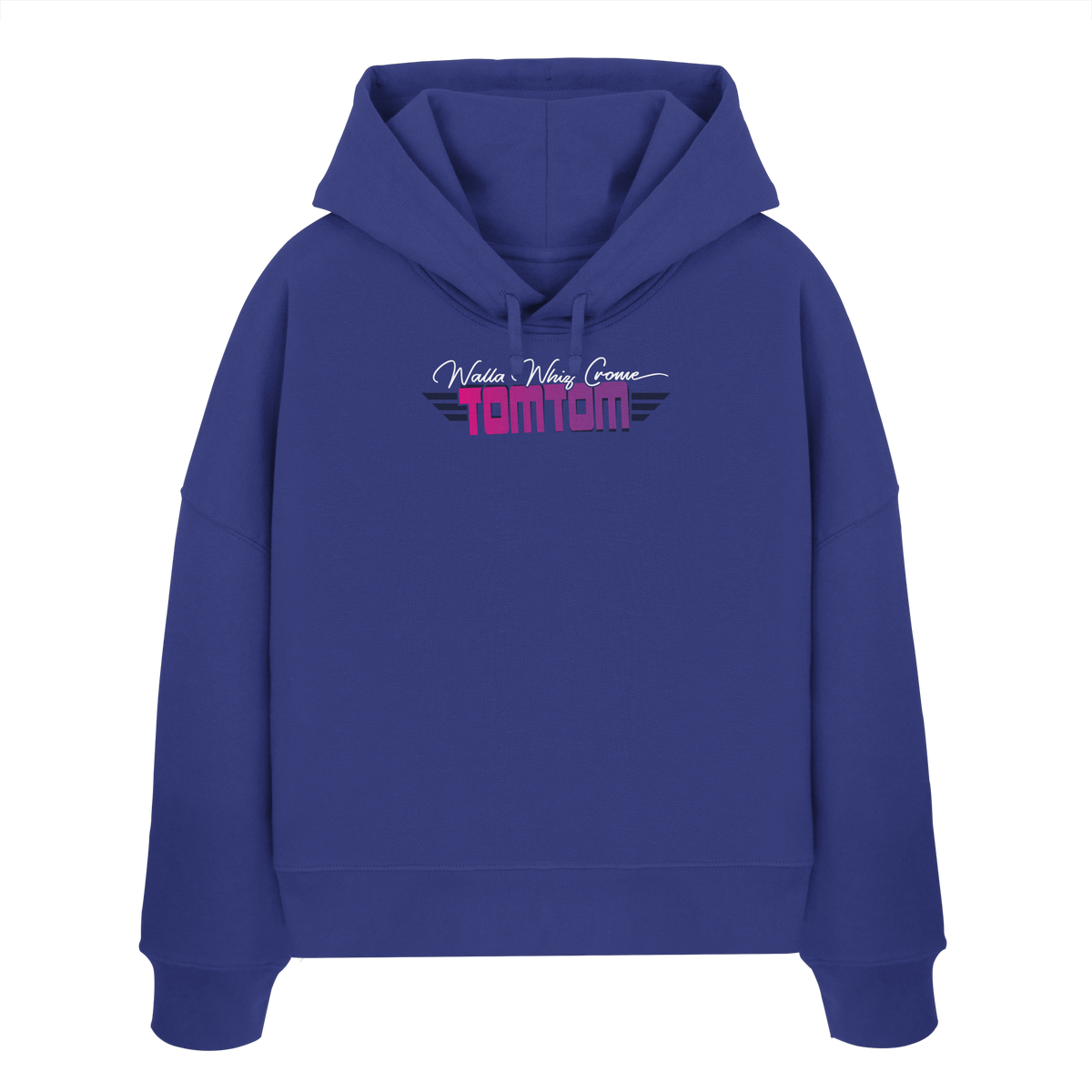Funride Funride, Blue - Women's Organic Boxcut Hoodie